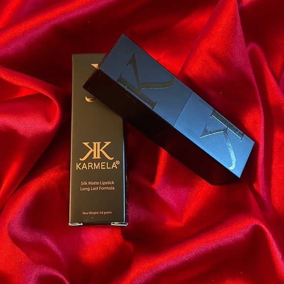 Karmela Cosmetics Silk Matte Lipstick in Enchanted - Picture 1 of 5